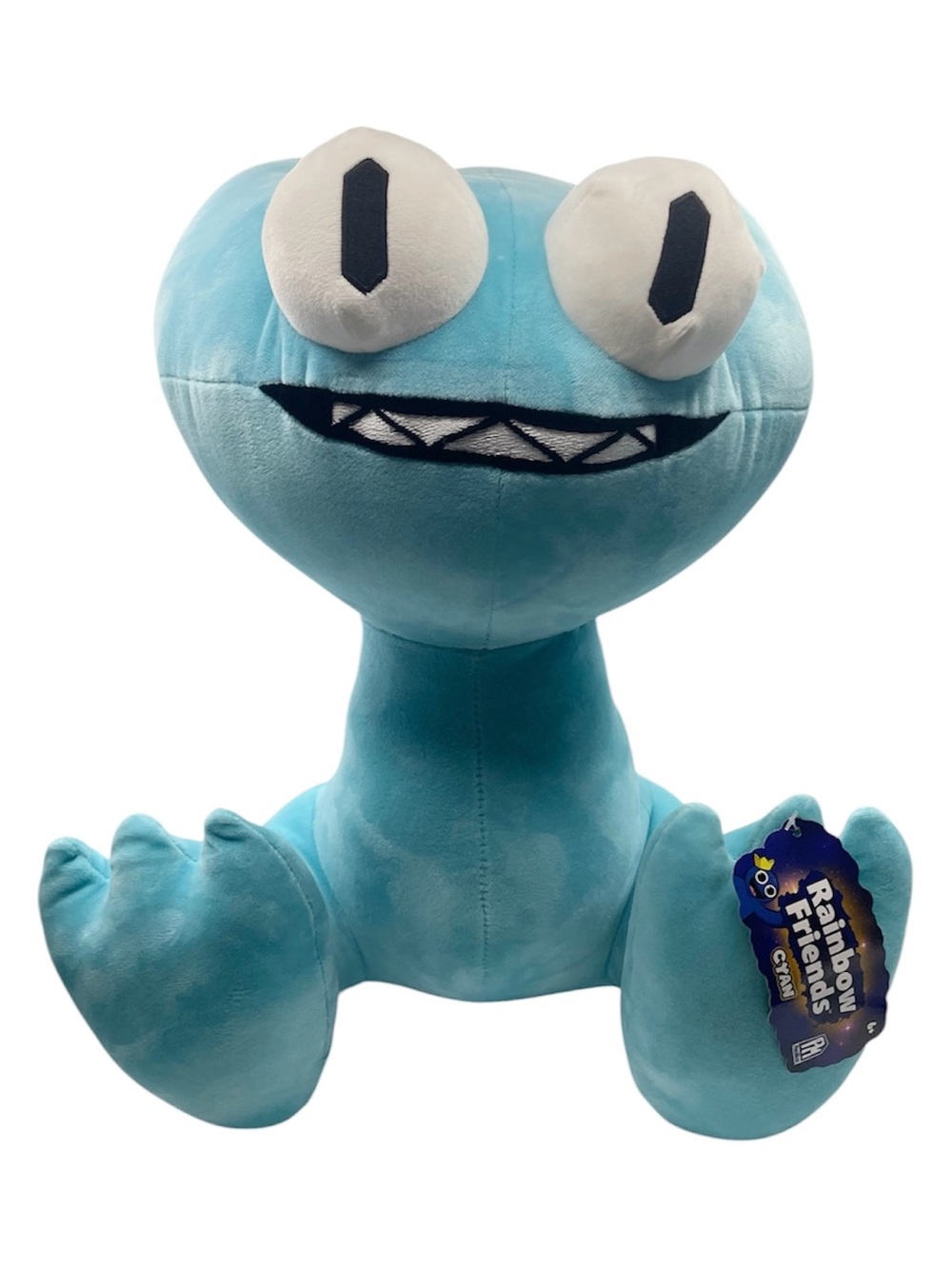 Rainbow Friends Cyan 15” giant blue plush stuffed toy